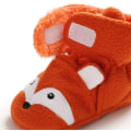 Miniatyrbilde 3 av 4: Baby Unisex-baby Koselige Fleece Tøfler Fox Brown 13cm