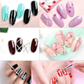 Miniatyrbild 5 av 5: Nagelkonst Liner Pensel, UV-Gel Färg Striping Penslar För Korta Drag, Detaljer, Blandning, Förlängda Linjer white quantity  3pcs
