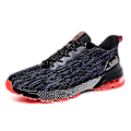 Miniatyrbillede 1 af 5: Herre Air Sports Løbesko Åndbare Skridsikre Sneakers Fr2932 BlackRed EU 41