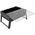 Miniatyrbilde 2 av 4: Bærbar Sammenleggbar Grill Rustfritt Stål Med Grillmatte 44*30.5*75cm