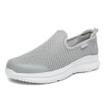 Miniatyrbillede 1 af 5: Herre Sneakers Letvægts Åndbar Sommer Komfortable Fritidssko 209 LightGray EU 41