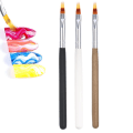 Miniatyrbillede 1 af 5: Neglepen Blonde Ombre Design Akryl Neglekunst Børstesæt Tegne Malepen Manicure Diy&salon Værktøj style  style1quantity  3pcs