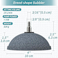 Miniatyrbilde 4 av 5: Akvarium 10cm Pain Luftstein Boblediffuser Utløsningsverktøy For Luftpumper Fisketanker Bøtter Dammer Og Tanker Dwc-2 Pakke
