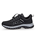 Miniatyrbilde 2 av 3: Løpesko for menn og kvinner, lette og pustende gåsko, atletiske motesneakers 3D212 Black EU 44