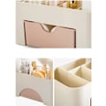 Miniatyrbillede 3 af 4: Kosmetisk Makeup Skrivebord Opbevaringsskuffe Holdere Boks Spar Plads Opbevaringsboks Rum