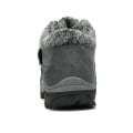 Miniatyrbilde 3 av 5: Snørestøvler for kvinner, vanntette, slip-on, pelsforede sneakers, varme vintersko 2K6137 GrayRed 41