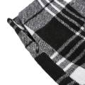 Miniatyrbillede 4 af 5: Dame Højtaljet Ternet Nederdel, Bodycon Pencil Uld Mini Nederdele Grey XL