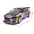 Miniatyrbillede 5 af 5: Rc Drift Bil, 1:10 Firehjulstrækker Bil Racing Drift Model Bil Køretøj Legetøj Gave Til Rc Elskere Over 14 År