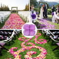 Miniatyrbilde 5 av 5: 3000 stk. Kunstige Roseblader, Blomsterblader for Romantisk Kveld, Bryllup, Fest, Arrangementer, Valentinsdag, Dekorering purple