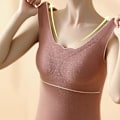 Miniatyrbillede 4 af 5: Indre Fleece Termovest Bedste Termoundertøj Til Piger Ærmeløse Intime Toppe XL Skin Color