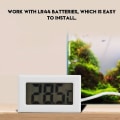Miniatyrbillede 3 af 5: Vandtermometer, LCD Digitalt Termometer til Akvariefisk og Reptiler som Firben og Skildpadde