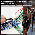 Miniatyrbillede 4 af 5: Loddestationssæt Digital Loddestation til DIY Reparationer Elektronik