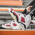 Miniatyrbillede 5 af 5: Herre Basketballsko Letvægts Åndbare Vandresko Atletiske Mode Sneakers 3Daj6 WhiteRed EU 44