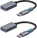 Miniatyrbillede 1 af 4: USB C til USB 3.0 Adapter Type C OTG Kabel 3 til USB Hun Adapter OTG, Type-C til USB adapterkabel