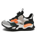 Miniatyrbillede 2 af 5: Drengebasketballsko Høj Overdel Åndbar Sportsko Anti-Slip Mode Sneakers 8952 Green EU 31