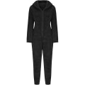 Miniatyrbillede 2 af 5: Dame Sexet Dyb V-hals Bodycon Jumpsuit Pyjamas Langærmet Romper Nattøj Black XL