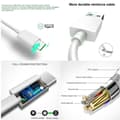 Pikkukuva 4 / 4: USB - Type-C -latausdatakaapeli, kaapelin pituus: 1,5 m