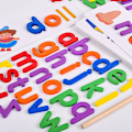 Miniatyrbilde 2 av 5: 60 stk. Barnespill med staveord Gutter og jenter Kognitivt engelsk alfabet Barnehage Baby Tidlig utdanning Pedagogiske puslespillleker