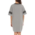 Pikkukuva 2 / 5: Naisten lyhythihainen yöasu, V-kaula-aukkoinen, väljä ja mukava yöasu Grey 3XL