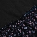 Miniatyrbilde 4 av 5: Uformelle T-skjorter med leopard- og blomsterprint og mellomlange ermer for kvinner Green XL