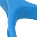 Miniatyrbilde 3 av 5: D-spadehandtak indre diameter på 3,2 cm/1,26\" erstatningsspadehandtak i plast for graving og oppriving (lyseblå)