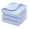Handdukar för badrum  Mjuka, mycket absorberande handdukar, storlek 35*75cm (3-pack) blue