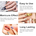 Miniatyrbild 5 av 5: 12 färger nagellack, långvarig vacker blank manikyr nagelkonst dekoration, lysande spegeleffekt nagellack kit-12st
