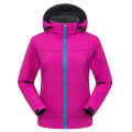 Miniatyrbillede 1 af 5: Mænds Hættetrøje Softshell Jakke, Vandafvisende Let Vindjakke Women rose S
