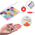 Miniatyrbillede 2 af 3: Lerperler Armbånd Fremstillingssæt Smykker DIY Sæt Armbånd Fremstilling Perlesæt