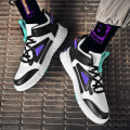 Miniatyrbild 5 av 5: Herr Sports Löparskor Casual High Top Sneakers Fr2107 Purple EU 41
