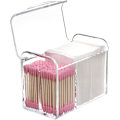 Miniatyrbillede 1 af 5: Qtip Holder Dispenser til Badeværelsesorganisering, Klar