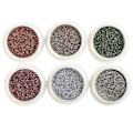 Miniatyrbild 1 av 5: Nagelkonst Highlight Magic Mirror Powder, 6-färgskombination, All-match-kombination style  style3