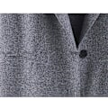 Miniatyrbillede 5 af 5: Dame Ærmeløs Vest Casual Cardigan Toppe Lang Ensfarvet Frakke 4XL A