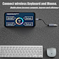 Miniatyrbilde 4 av 4: USB C til USB 3.0 Adapter Type C OTG Kabel 3 til USB Hunn Adapter OTG, Type-C til USB adapterkabel