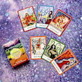 Miniatyrbilde 2 av 5: 49 stk./sett Tarot Morsomt Magisk Kostnadseffektivt Chakra Visdom Oracle Kort For Voksen
