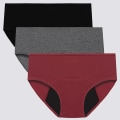 Miniatyrbillede 1 af 4: Gratis fragt Dame Undertøj Bomuld Stretch Hipster Damer Åndbare Trusser Red L