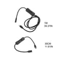 Miniatyrbilde 3 av 5: USB C til USB C Kabel Type C Hann til Type C Hunn med Brytere Lading Synkronisering