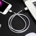 Miniatyrbild 2 av 5: 4 st 2.4A USB-C / Type-C till USB Flätad Snabbladdnings- och Synkroniseringskabel