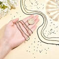 Miniatyrbilde 3 av 5: 8 tråder 8Style glassperler tråder fasettert glasskrystallperler tråder Rondelle avstandsperler for halskjede øredobb armbånd smykkelaging