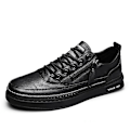 Miniatyrbillede 1 af 5: Herre Casual Sko Lædersko Board Sko Frc928 Black EU 44
