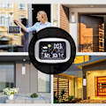 Miniatyrbillede 4 af 5: Vejrstation Termometer, Farvedisplay Vejr Hygrometer Termometer Til Drivhus Kontor Hjem