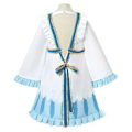 Miniatyrbillede 2 af 5: The Rising Of The Shield Hero Filo Cosplay Kostume Halloween Blå Kjole Komplet Sæt M