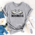 Miniatyrbilde 2 av 5: Bumble Bee T-skjorte, Boo Bees Morsom Halloween T-skjorte Grey S