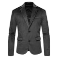 Miniatyrbilde 1 av 5: Herre Casual Blazerjakker, To-knapps Slim Fit Sportsjakke Black L