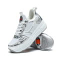 Miniatyrbillede 2 af 5: Drenge Piger Sneakers Sko med dobbelthjul LED Lys Sko 3F908 Silver EU 39