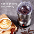 Miniatyrbillede 3 af 5: Multifunktionel Knusemaskine Kaffebønner Krydderier Korn Elektrisk Fræsemaskine Default UK Plug