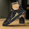 Miniatyrbillede 3 af 5: Herre Casual Sko Mode Sneakers Frhv2199 Black EU 41