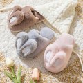 Miniatyrbillede 5 af 6: Dames Søde Nyhedstøfler, Slip-On Runde Tå Spidse Hjemme Fluffy Anti-Slip Slides Sko, Indendørs Hyggelige Komfortable Sko Dark blue EU36 37