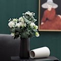 Miniatyrbillede 3 af 5: Keramisk Vase - Blomstervase Stil Til Moderne Bordhylde Boligindretning, Egnet Til Pejs Soveværelse Køkken