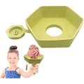 Miniatyrbilde 1 av 5: Dryppfri Popsicle Stand - Gjenbrukbar Popsicle Stand | Bærbar Silikonispinnholder For Barn | Popsicle Dryppsamler Barnas Popsicle Stand